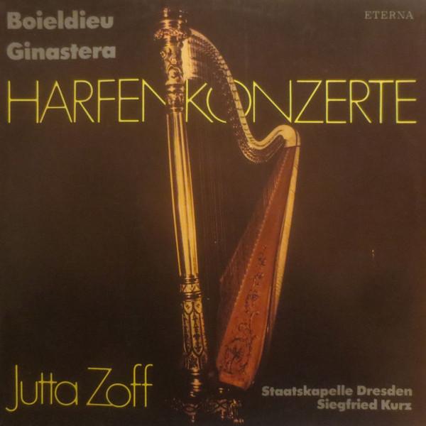 

LP Record JUTTA ZOFF SIEGFRIED KURZ STAATSK Boieldieu Ginastera Hafenkonzerte 827684 ETERNA 1983 German Dem Classical Used