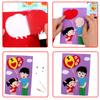Kids DIY Handmade Material Kit Kids Play Arts Crafts Kindergarten Father's Day Gift Birthday Gift Greeting Card Children Educational Toy