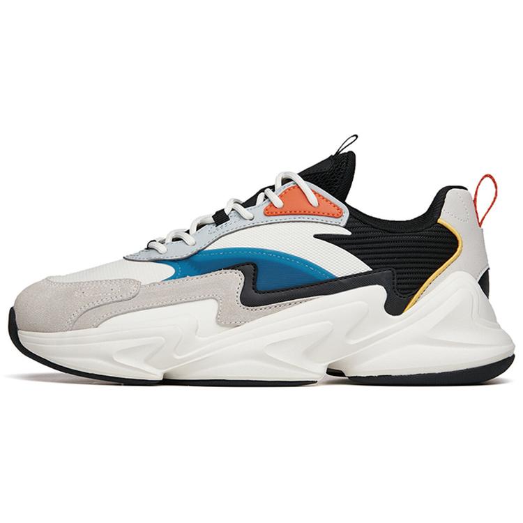 

New Anta Life Collection Cushioning Anti-Slip And Wear-Resistant Low-Top Casual Shoes Men s Gray White Black 112218883-2 40