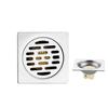 SUS304 Stainless Steel Modern Hotel Use Shower Drainage Floor Drain Durable Bathroom Accessory Sanitary Hardware Anti-Odor