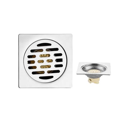 SUS304 Stainless Steel Modern Hotel Use Shower Drainage Floor Drain Durable Bathroom Accessory Sanitary Hardware Anti-Odor