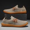 New Men Athletic Shoes Mesh Breathable Daily Wear Shoes Outside Soft-Soled Walking Footwear Lightweight Plush Comfort Men Athletic Shoes