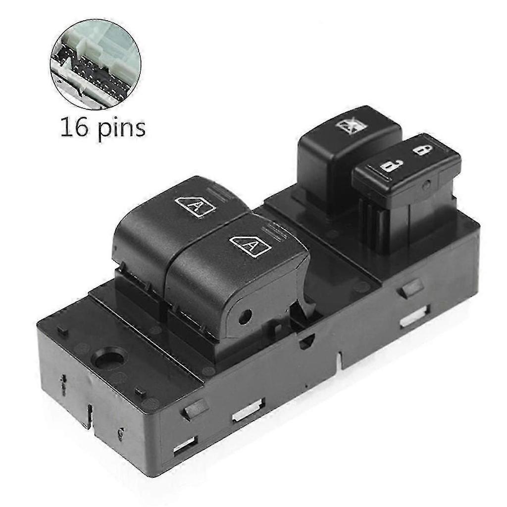 Power Window Switch Front Left Driver Side for 350Z 2003-2008 25401CD000 25401-CD000