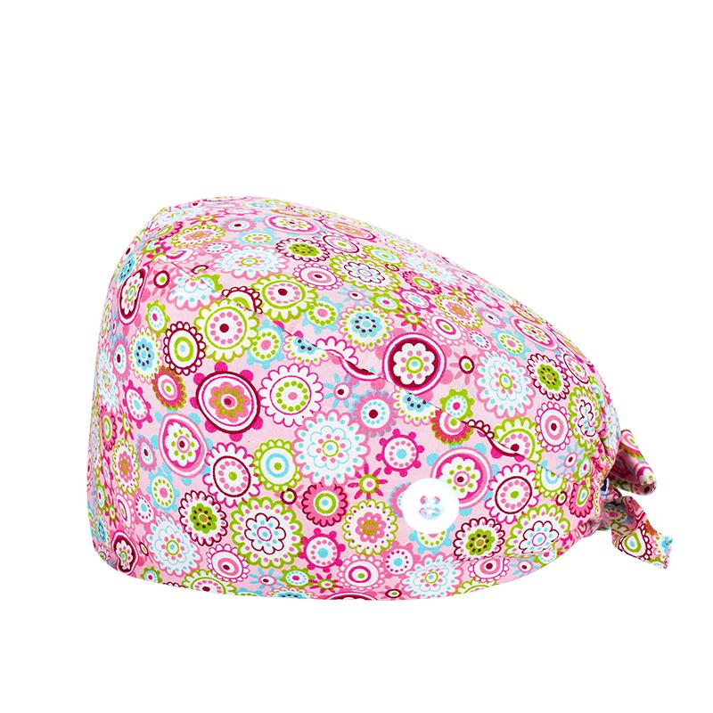 200 Kinds Adjustable Medical America National Pattern Cartoon Pet Hospital Heart Surgical Doctor Cap Surgeon Hat