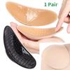 2 Pieces/set Soft Invisible Shoulder Pads Anti-Slip Naturally Increased Silicone Shoulder Pads For Shoulder Curvature