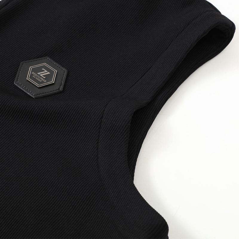 Plus Size 5XL-11XL Fashion Autumn Winter Oversize Warm Sleeveless Vest Men Outerwears Thick Faux Fleece-lined Men's Jacket Hooded