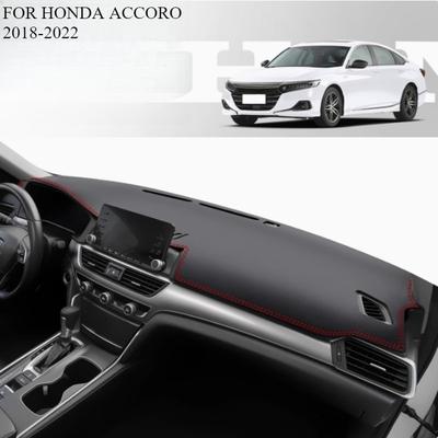 FOR HONDA ACCORO 2018- Car Dash Mat Dashmat Dashboard Mat Cover Sun Shade Dash Board Cover Carpet Accessories