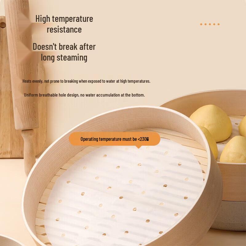 Einweg Antihaft Back- & Dämpfpapier