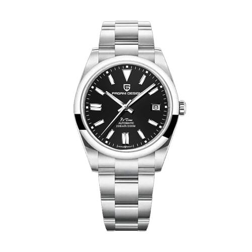 

Мужские часы Pagani Design, Сделано в Японии, Автоматический механизм Seiko, Корпус Oyster Perpetual, Водонепроницаемый керамический безель, Ремешок из нержавеющей стали, Сапфировое стекло