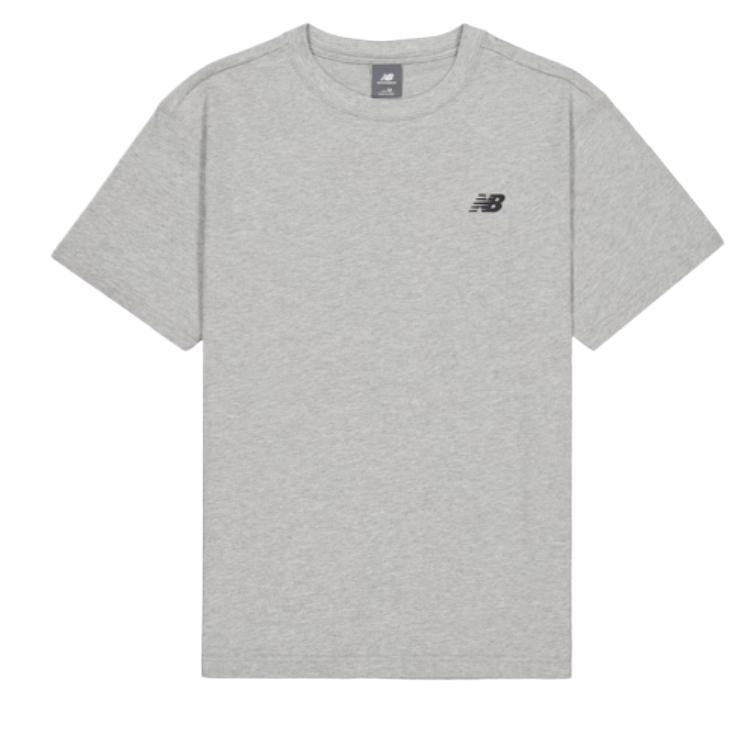 New Balance T Shirts Men s Gray Crew Neck Thin AMT52387-GHM XL