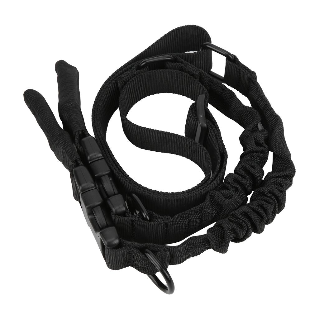 Adjustable Nylon 2 Point Sling Shoulder Strap Outdoor Elastic Hunting Belts with Metal Hook