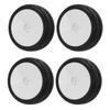 4Pcs RC Drift Wheels Eco Friendly Plastic Rubber Better Grip Flexible 110 RC Drift Car Tires for
