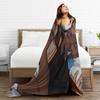 Dispatch Game Blanket  Warm Soft Graphic Plush Throw Blanket For Students Bedroom Flannel Bedspread Bed Cover