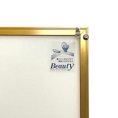 IPS Beauty Panel Gold B3 Aluminum Poster Panel