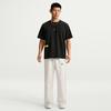 Men's Nike Quick-Dry T-Shirts Men's Black Crew Neck Moderate