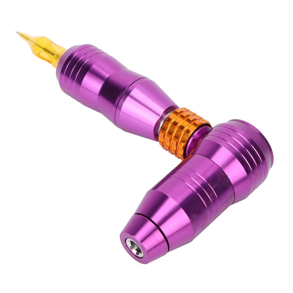 Rotary Tattoo Machine 30 Cartridge Needles Tattoo Foot Pedal Complete Tattoo Motor Pen Kit Purple