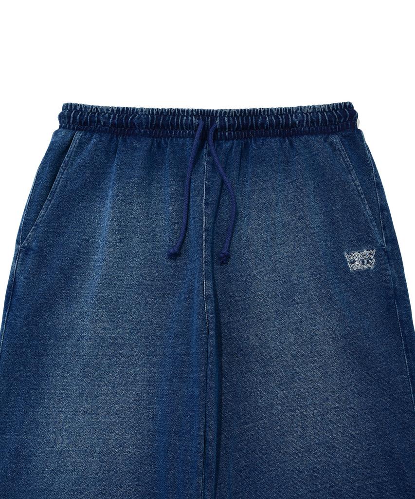 WACKY WILLY Denim-Like Pants Indigo