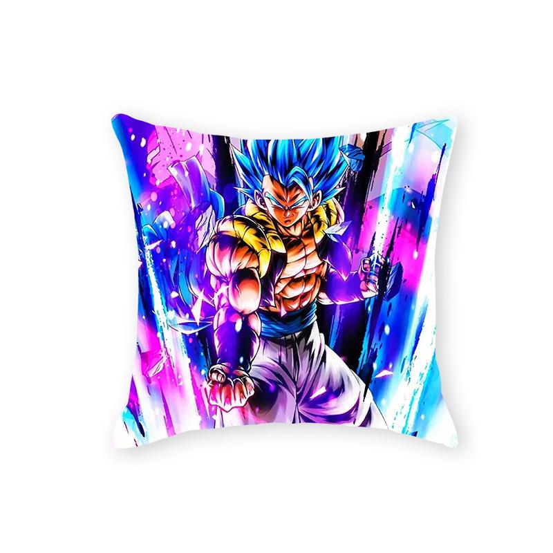 Dragon Ball Serie Kissen Cartoon Druckmuster Japanische Comic Kissenbezug Kissen Schlafzimmer Wohnzimmer Sofa Dekoration Büro Kissen