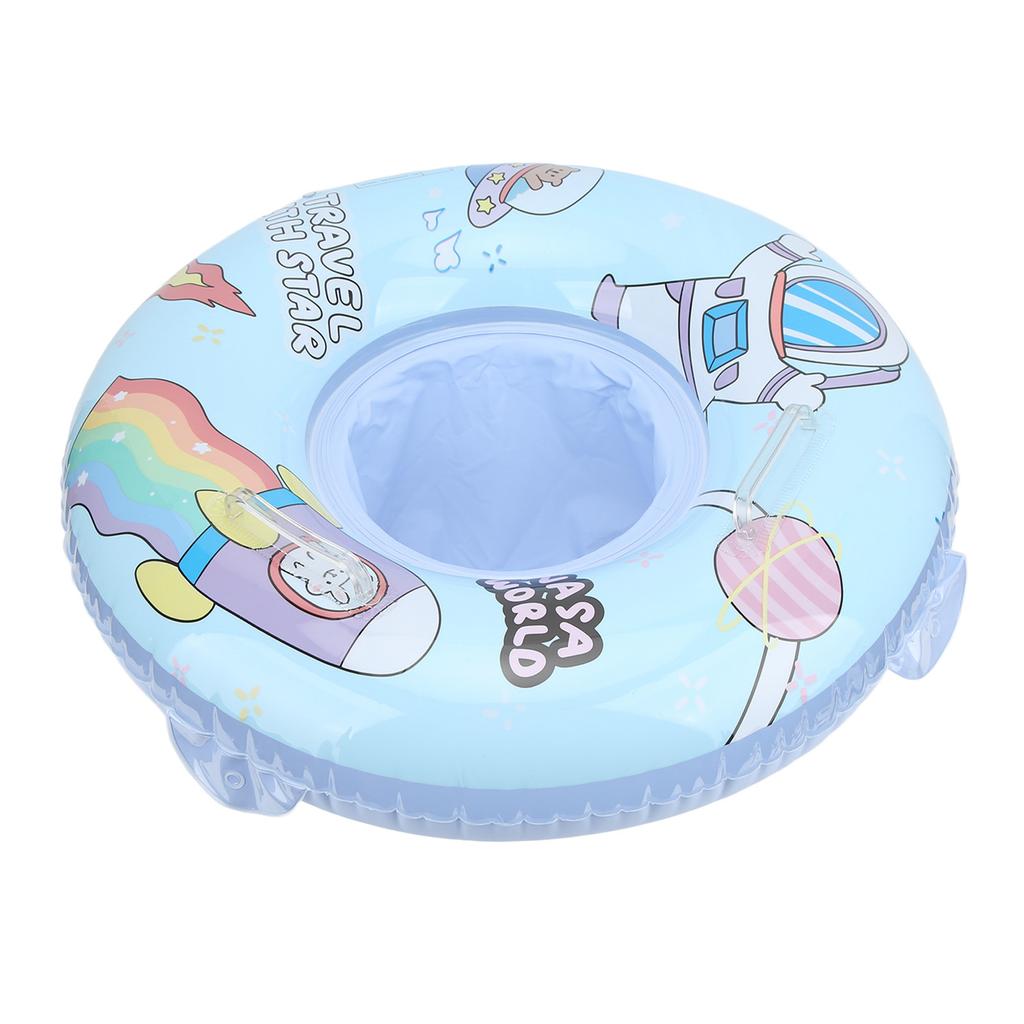 70cm 27.56in Baby Floats Inflatable Swimming Ring Environmental PVC with Safety Seat for Children