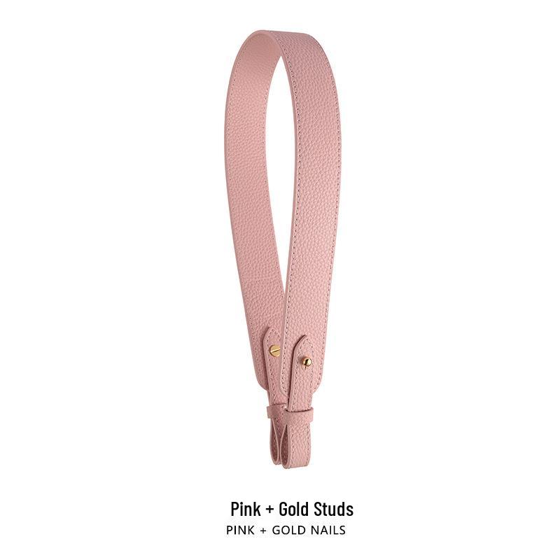 Pasek do torby A-30 ze skóry naturalnej z krowiej skóry: Akcesorium Pasek na Ramię do Koszyka na Zakupy i Torebek Podpachowych