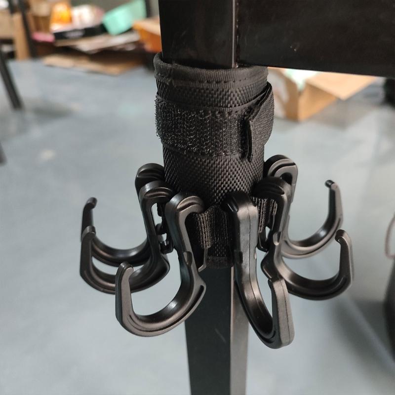 Beach Umbrella Hanging Hook Beach Umbrella Hanging Hook Adjustment Plastic Umbrella Hook for Towel Camera Clothes Hat