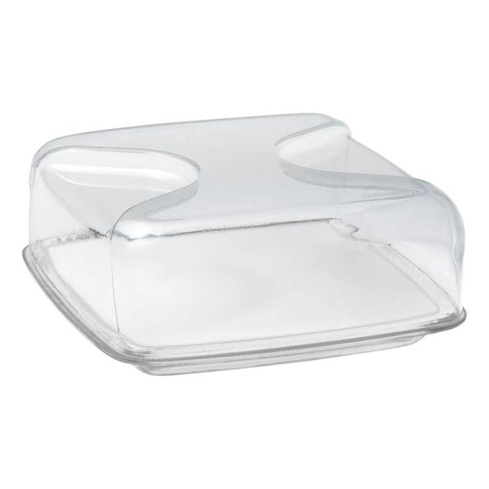 Cloche à fromage - guzzini - bolli - incolore - 25.5x25.5x11.5 cm - design elisabeth vidal