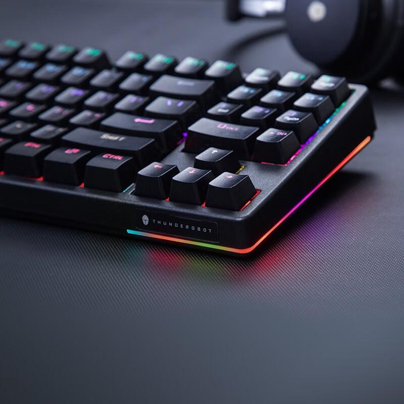 Wired Gaming Mechanical Keyboard KG3089R, Red Switch Iridescent Edition, 89-Key, Full Anti-Ghosting RGB Mixed Light