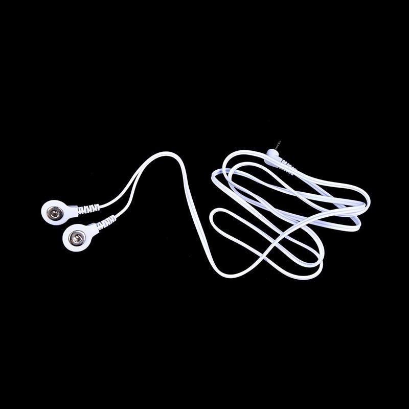 3.5Mm 2 Button 2 In 1 Electrode Lead Wires Connecting Cables For Therapy Machine