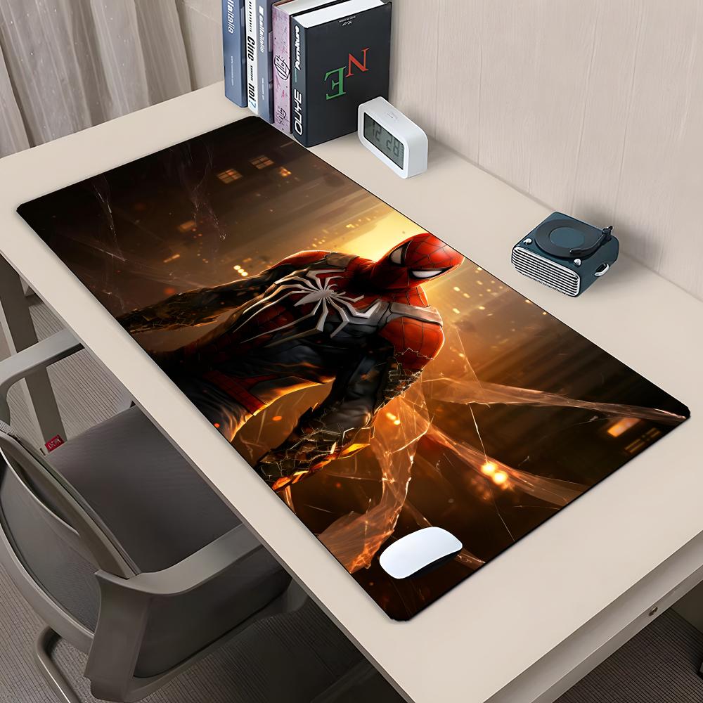 Super Hero S-Spider-Mans Mouse Pad Rubber Antislip Keyboard Pad 40x90cm Mousepad Gaming Accessories XXL Office Computer Mat