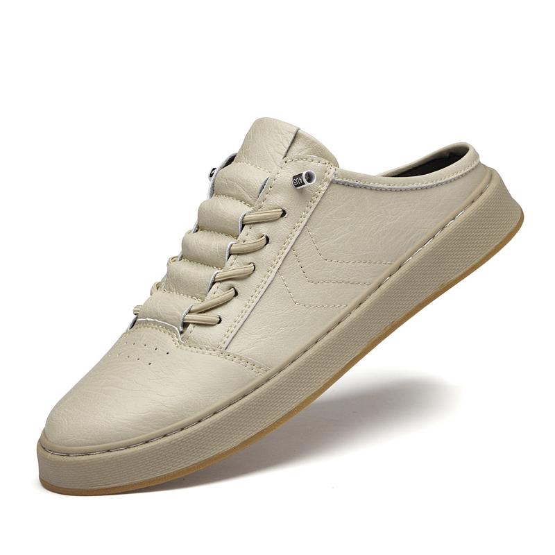 Fashion New High Quality Mens Loafers Classic Half Shoes for Men Luxury Lightweight Breathable Casual Shoes Comfortable Walking Sneakers