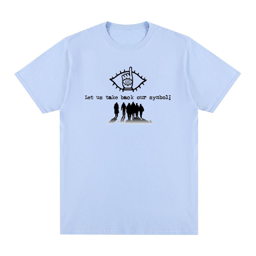 20th century boys Let Us Take Back Our Symbol naoki urasawa Vintage T-shirt Cotton Men T shirt New Tee Tshirt Womens Tops