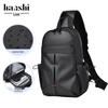Trendy Lightweight Unisex Chest and Shoulder Bag - Waterproof, High-End Casual Design for Travel