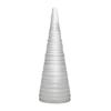 Velvet Christmas Cone Tree Decorations Christmas Flocked Tree Table Centerpiece