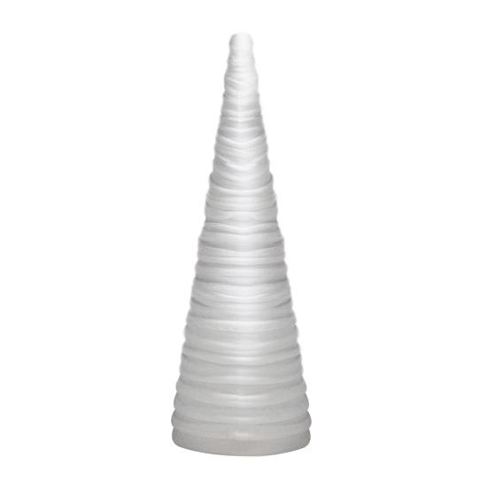Velvet Christmas Cone Tree Decorations Christmas Flocked Tree Table Centerpiece