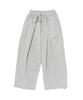 CARGOBROS Strong Wave Brushed Wide Sweatpants (Gray)