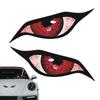 Qizaoly Motorcycle Eye Sticker, Evil Eye Sticker for Car | Spooky Rear Window Decoration