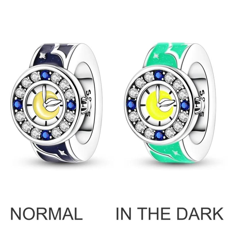 Kupfer Original Grüne Serie Niedlicher Frosch Regenschirm Anhänger Perle Liebe Anhänger Passend für Armband Schmuck Geschenk Herstellung