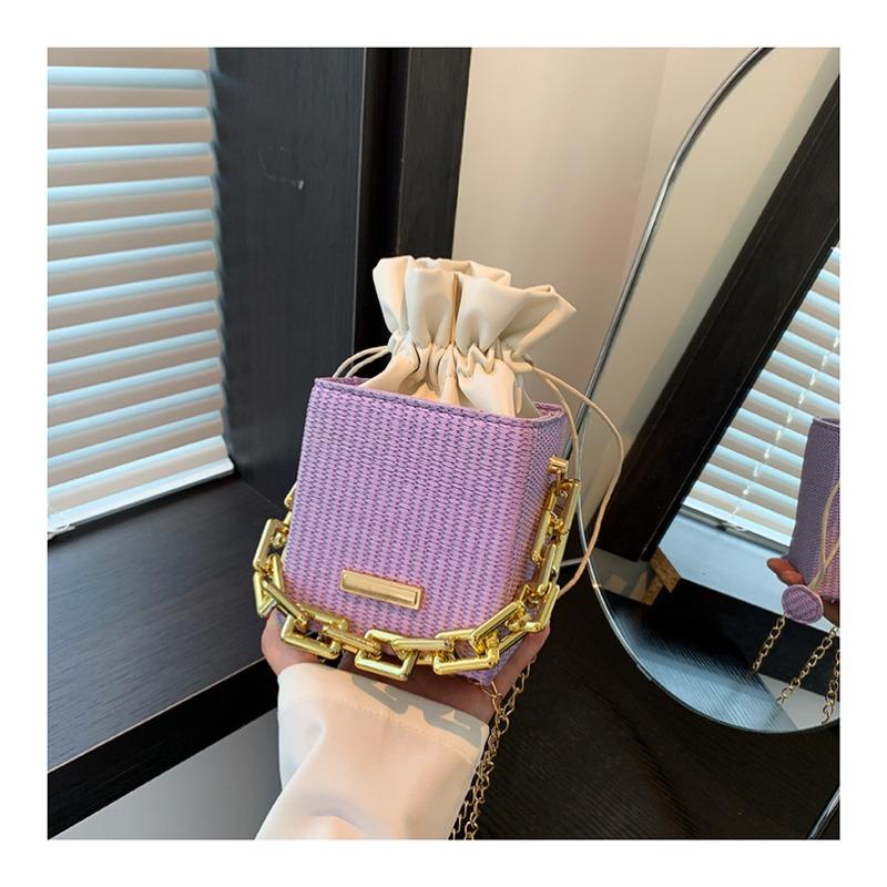 

Fashion Chain Shoulder Bag, Crossbody Small Square Bag, Women s Bag фіолетовий