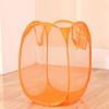 Folding Laundry Basket Mesh Laundry Dirty Sorting Basket Kids Toys Sundrie Home Storage Box Organizer
