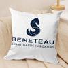 BBeneteauS YYachts Cushion Cover Silky Short Plush DoubleSided Printed Pillow Case for Sofa All Seasons Home Decor Gift