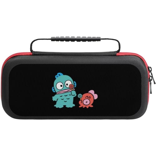 Hangyodon Switch Case, Compatible with OLED Switch Models, Switch Cover, Switch Storage Case, Protective Cover, Game Card Storage, Large Capacity, Sho