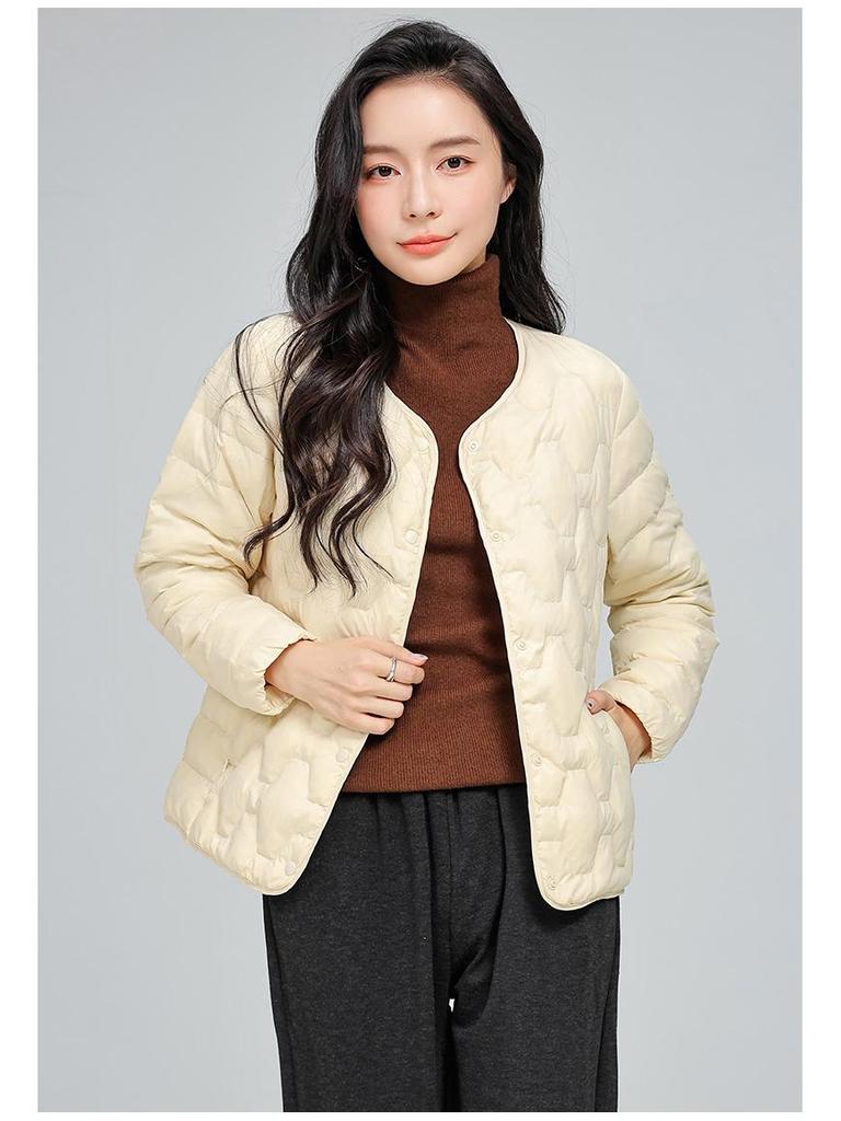 2025 Fall/Winter Women's Lightweight Versatile Down Jacket - Essential Warm School Uniform Layer