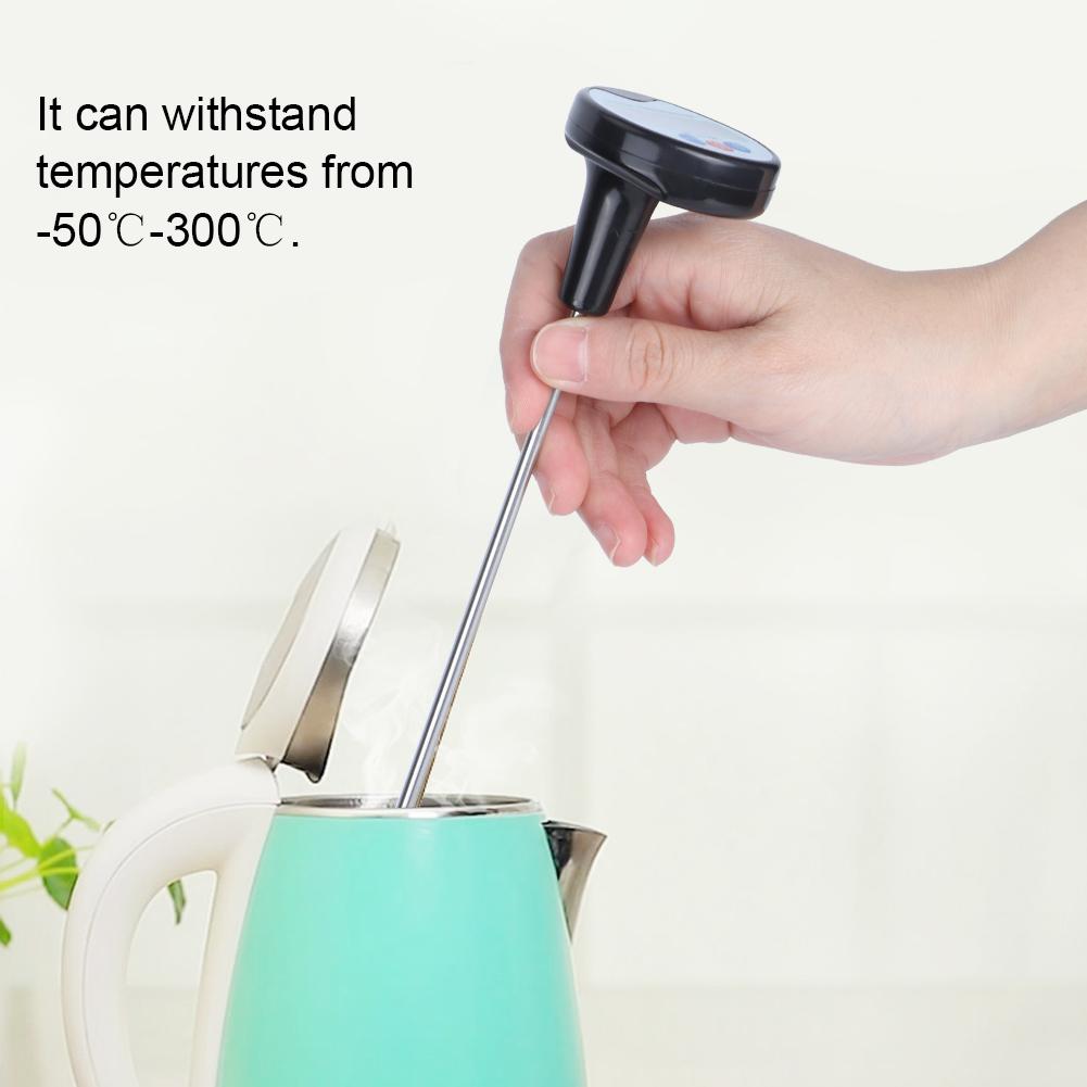 Portable Probe Digital Food Thermometer BBQ Temperature Meter for Home Kitchen