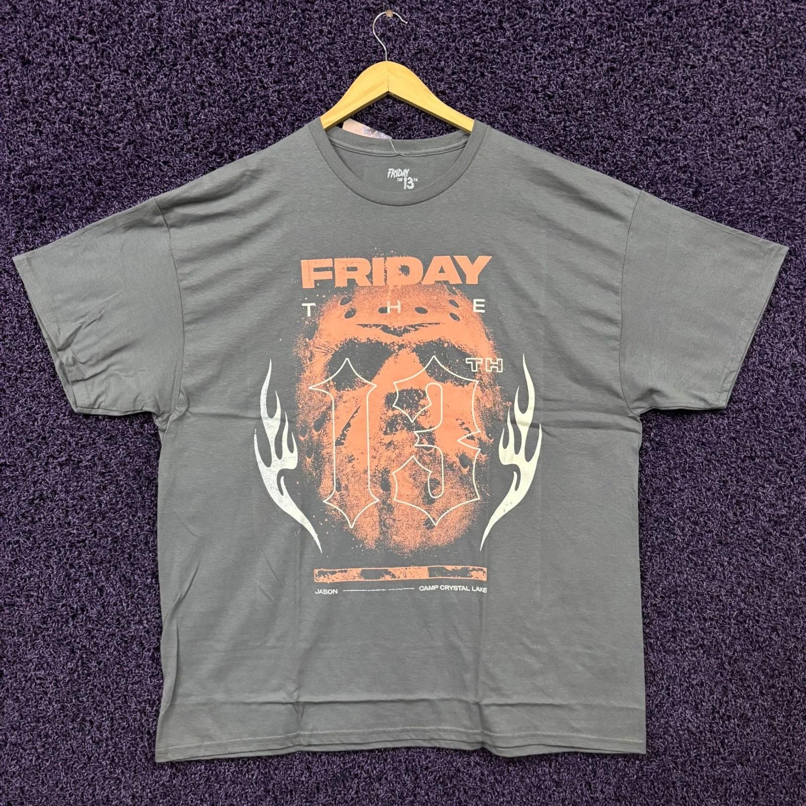 Friday the 13th Jason Voorhees Slasher Movie T-Shirt 2XL XXXXL