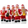 Toy Santa Claus Electric for Doll Miniature Musical Toy Figure Party Gift Tabletop Decoration Desk Ornament Window Displ