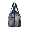 Netz-Strandtasche, Große Kapazität, Zugbeutel, Schnelltrocknender Polyester Dusch-Organizer, für Reise Strand Fitnessstudio