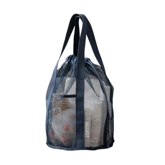 Netz-Strandtasche, Große Kapazität, Zugbeutel, Schnelltrocknender Polyester Dusch-Organizer, für Reise Strand Fitnessstudio