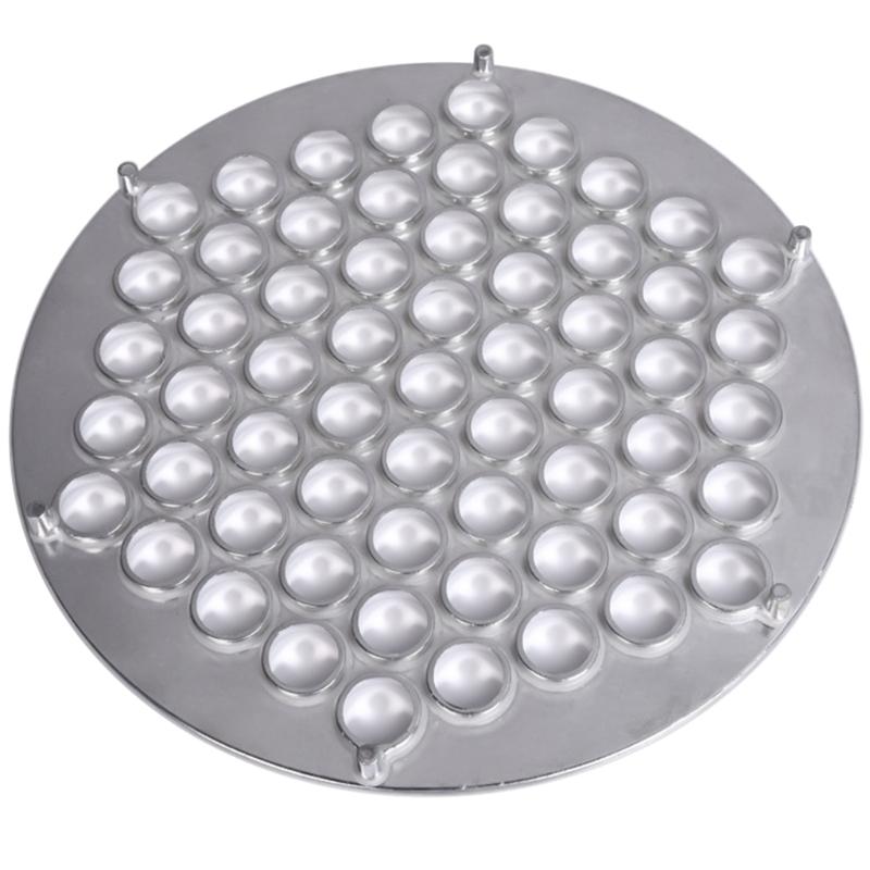 61 Hole Aluminum Alloy Dumpling Mould Press Professional Handmade Ravioli Maker For Home Restaurant Kitchens Use