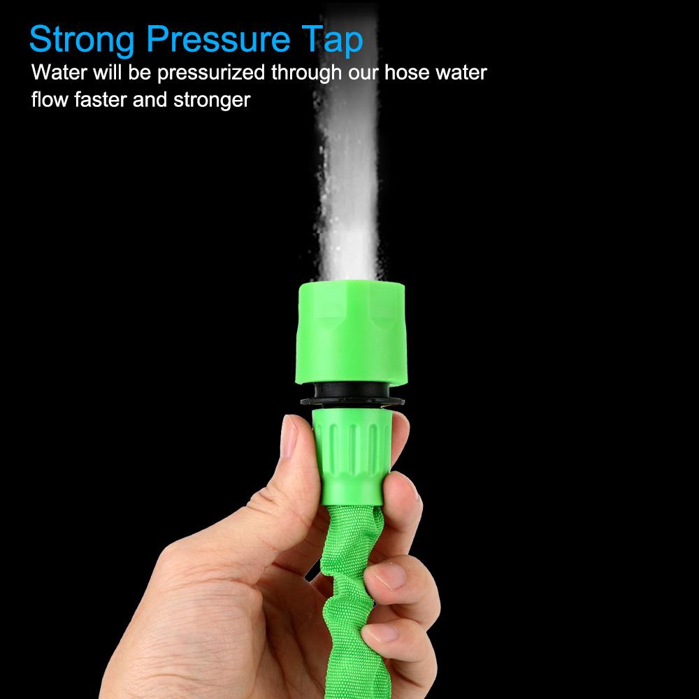 Garden Hose Adjustable Water Gun Foam High Pressure Cars Garden Washing Hose Sprayer Expandable Water Hose