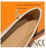Women's Summer Pigskin Split-Toe Ballet Flats
